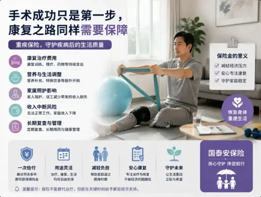 手术成功以后才发现压力刚开始：重疾险真正面对的不只是住院那几天