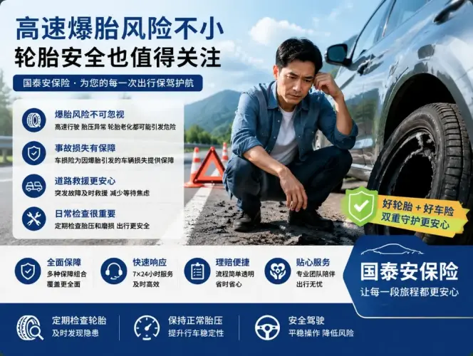 高速爆胎事故频发，轮胎风险为什么也值得纳入车险关注？
