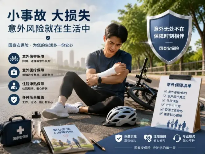 小事故大损失：为什么意外险需要关注生活中的高频风险？