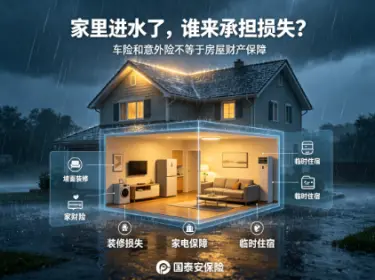 风雨中的避风港，为何我们总在暴雨天想起家财险？